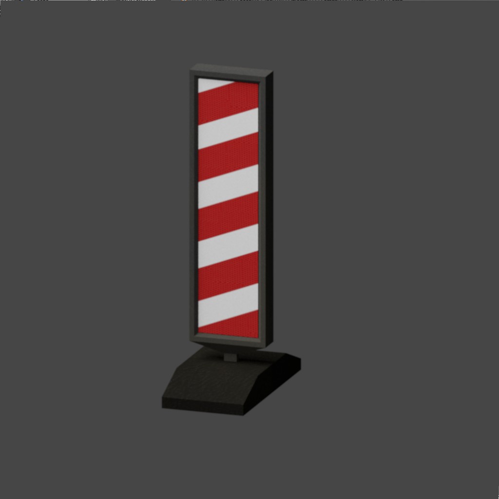 Road construction vertical panel. preview image 1